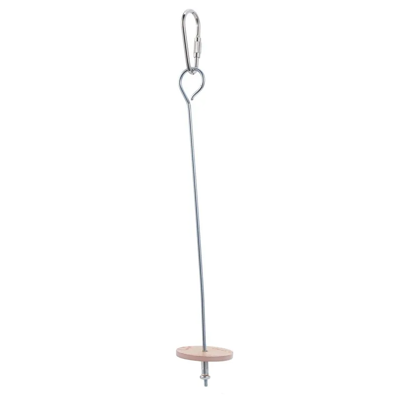 2025 Bird Toy Skewer Fruit Spear Hanging Holder Pet Parrot Parakeet Small Animal Stainless Steel Parrot Toy Fork Bird training toys