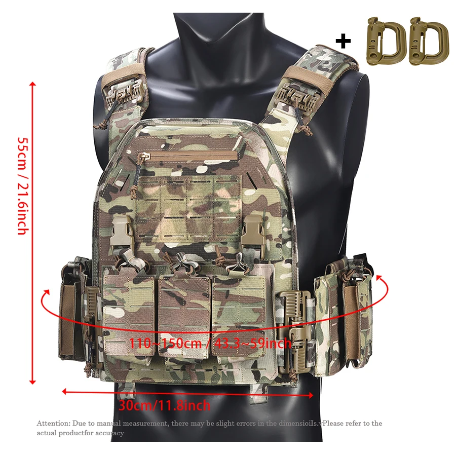 Multifunctional Laser Hunting Vest with Quick Release