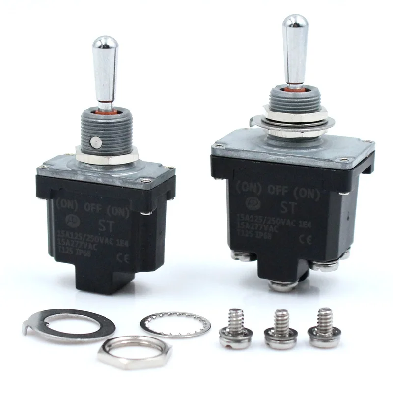 행운의 토글 스위치 IP68 M12 3P2 2P2 3P3 6P2 12P2 12P3는 허니웰 제품으로 교체 가능합니다.