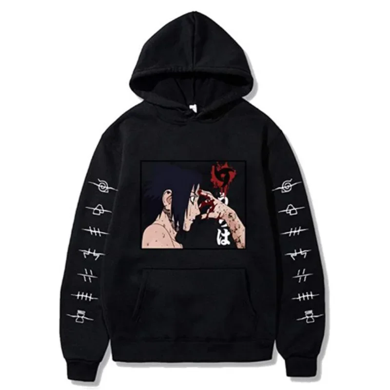 

2023 New Hot Sale Naruto Peripheral Printing Youth Men and Women Fashion Casual Hooded Sweater Jacket Men