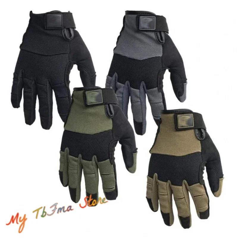 Full Dexterity Tactical Gloves Shooting Gloves Camping Riding