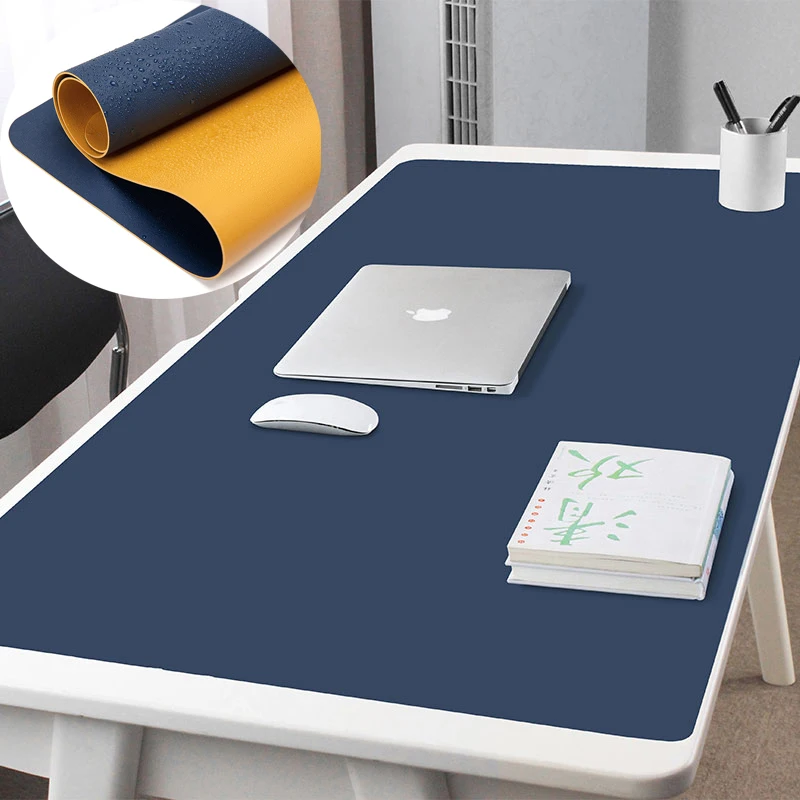 Desk Mouse Pad PU Leather Large Office Desk Writing Gaming Mat Mousepad 315 X 157