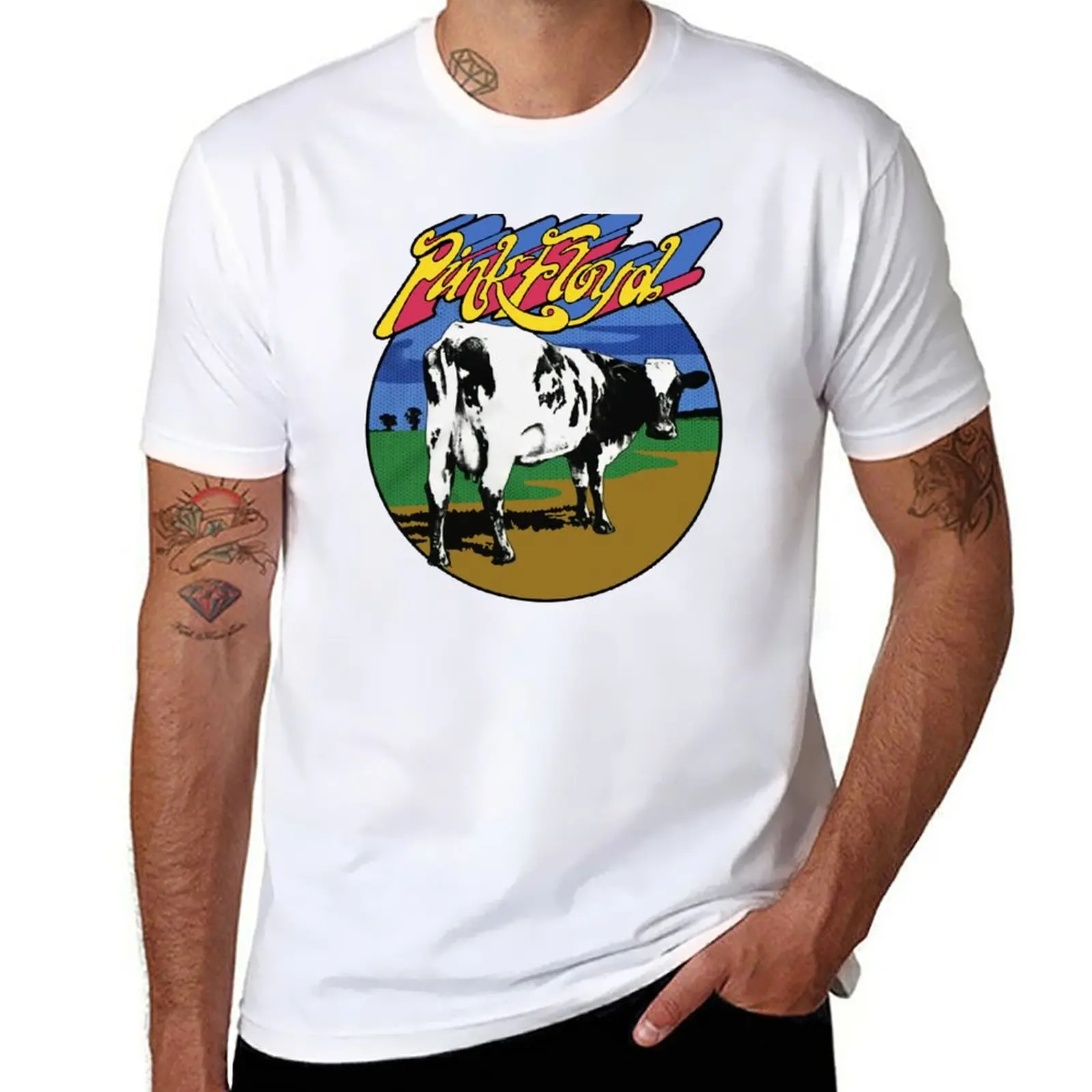 Atom Heart Mother T-Shirt Vestiti Carini Plain Customs Progetta I Tuoi Vestiti Hippie Maglietta Da Uomo