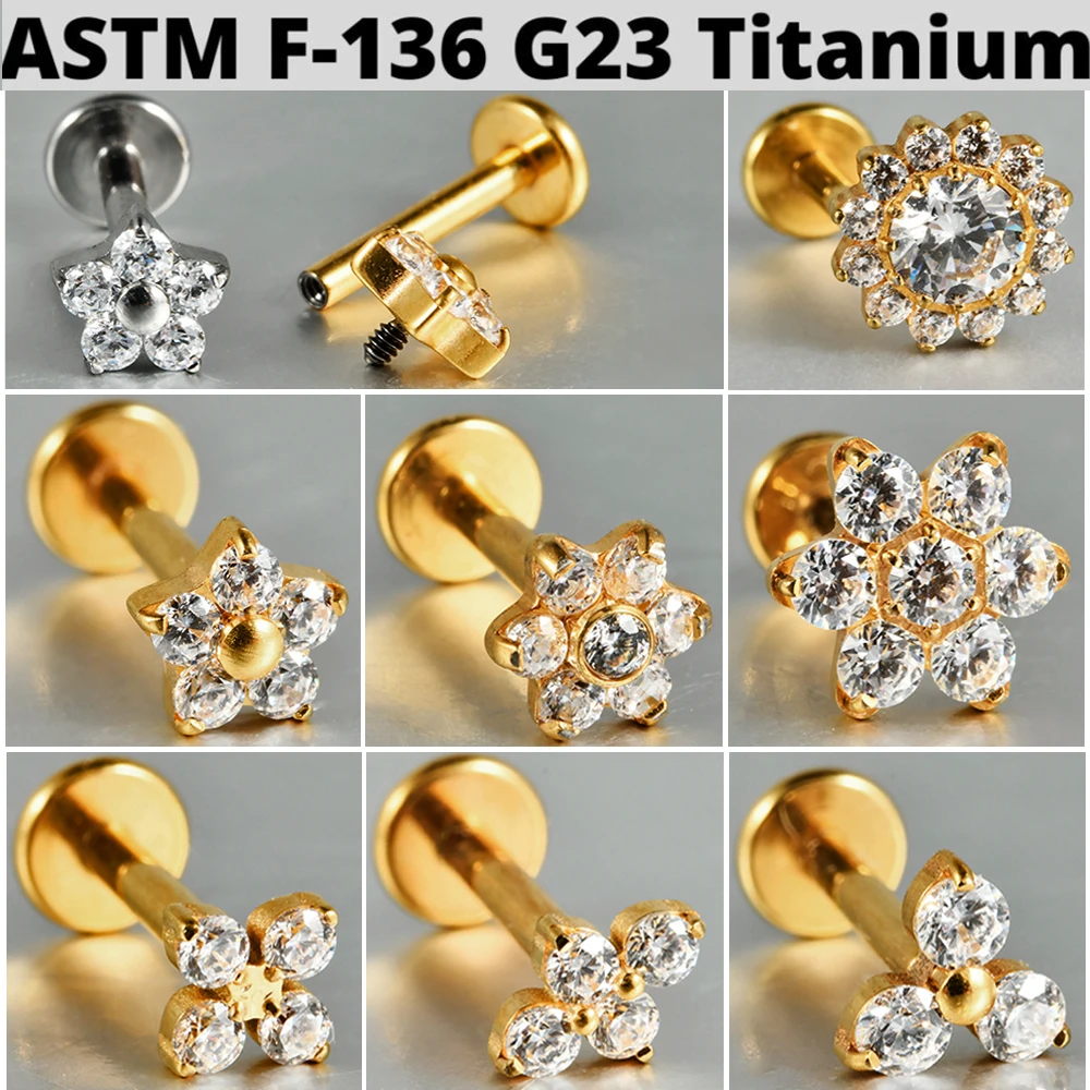 Espiga De Titanio Tragus Joyería Del Cuerpo - EBay