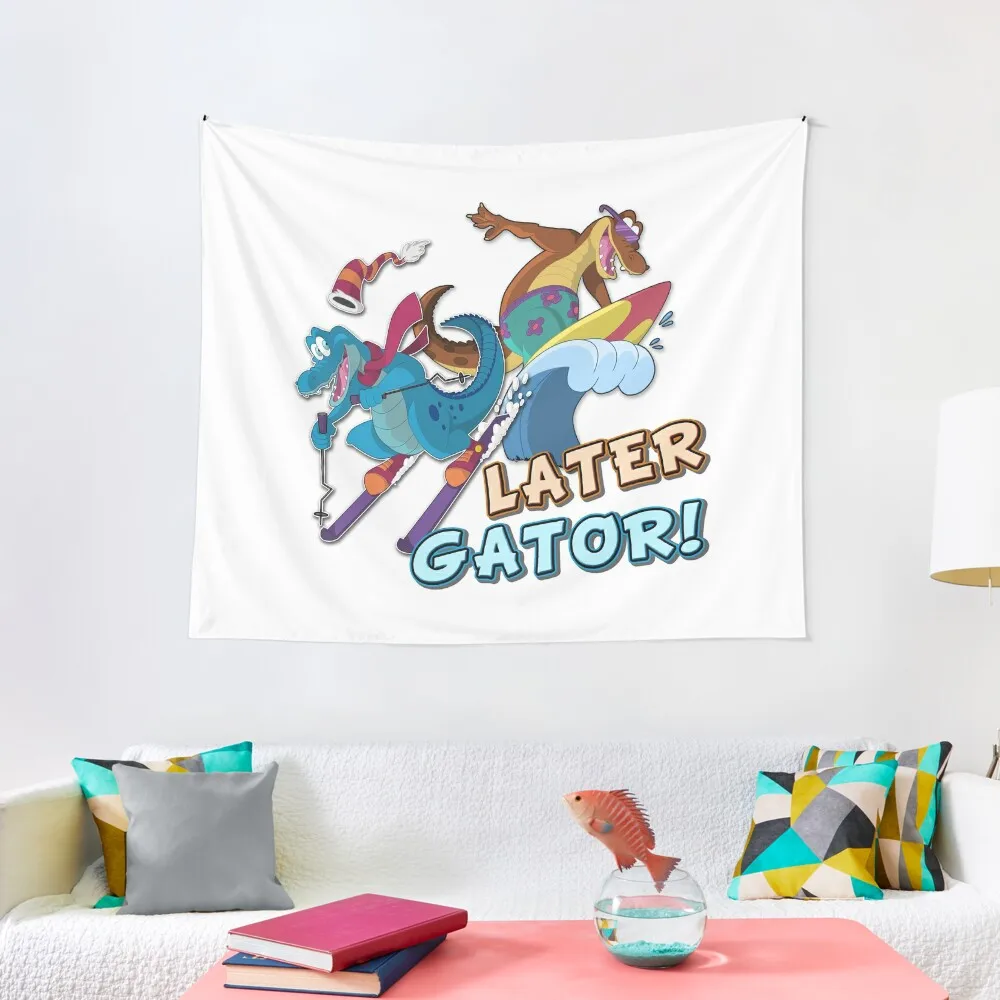 

Later Gator! Tapestry Room Decor Cute Bathroom Decor Decorative Paintings Home Decor Aesthetic Tapestry