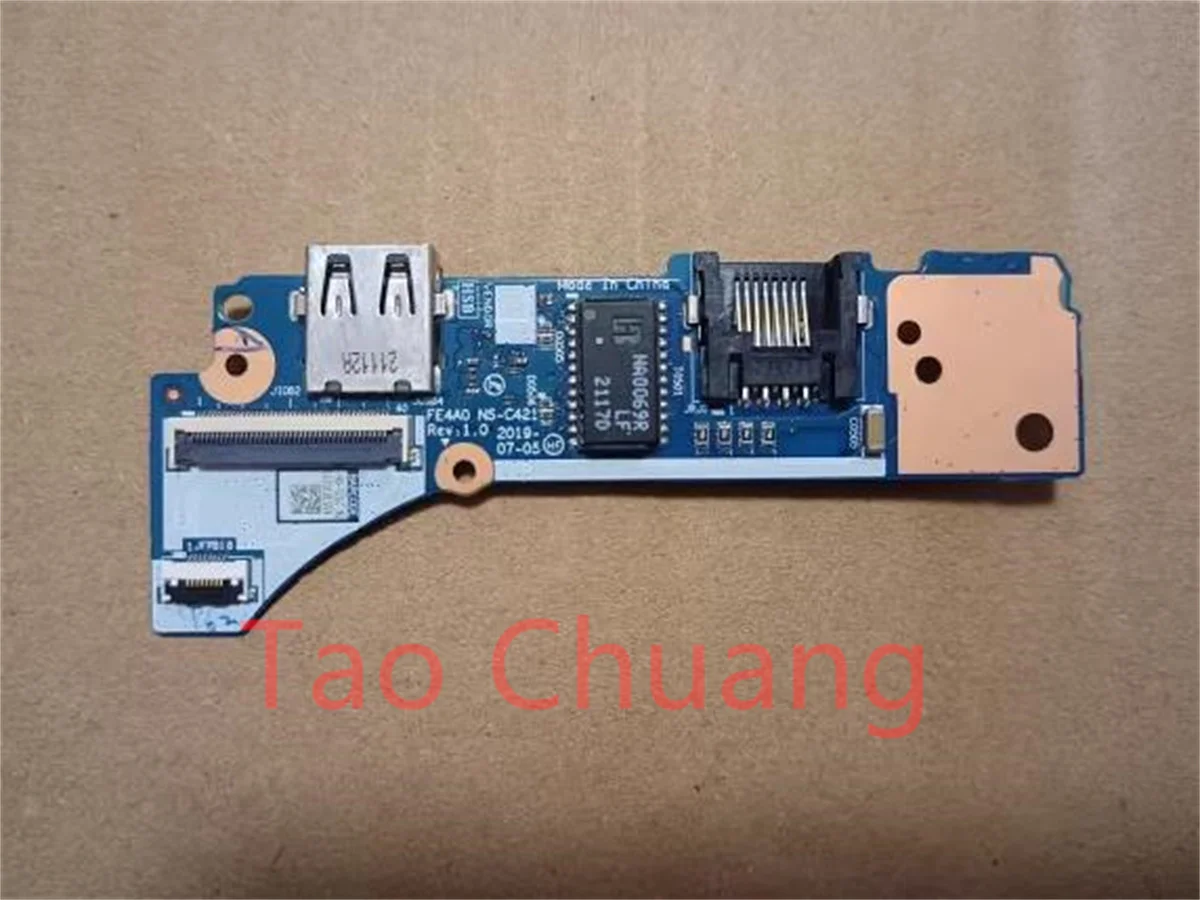 

FOR Lenovo ThinkPad E14 Network Card USB Board Power Switch Button Board NS-C421