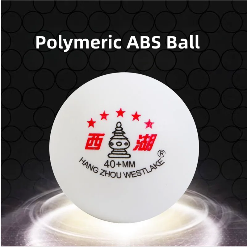 Malathorne Ausgewählte Wettkampfstandard 40+mm ABS Tischtennisbälle WESTLAKE 5-Sterne Ping-Pong-Bälle für Vereinstraining und Amateurspiele – Detail 2
