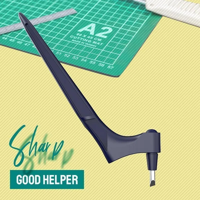 DIY Craft Cutting Tools Wood Carving Cutting Pen Art Craft Tool with 360 Steel Rotating Blade Safety Cutter Paper for craft cutting tools