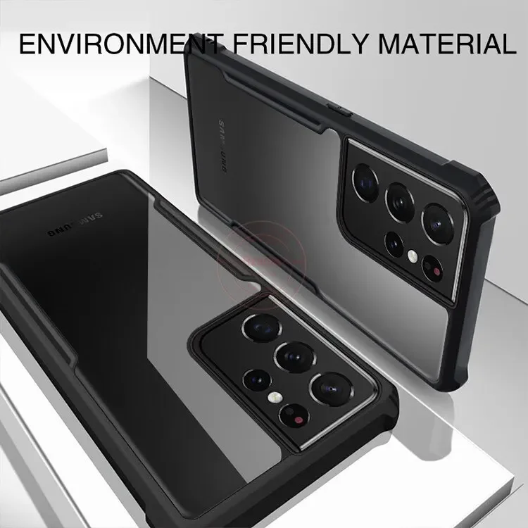 

Чехол GZUSS для Samsung Galaxy S21 Ultra S30 ULTRA G998, жесткий Гибридный ударопрочный тонкий кристально прозрачный чехол для телефона