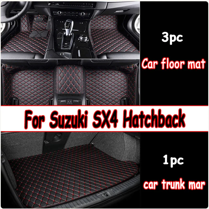 

Автомобильные коврики для Suzuki SX4 Хэтчбек 2018 2017 2016 2015 2014 2013 2012 2011 2010 2009 2008 2007 коврики автомобильные аксессуары