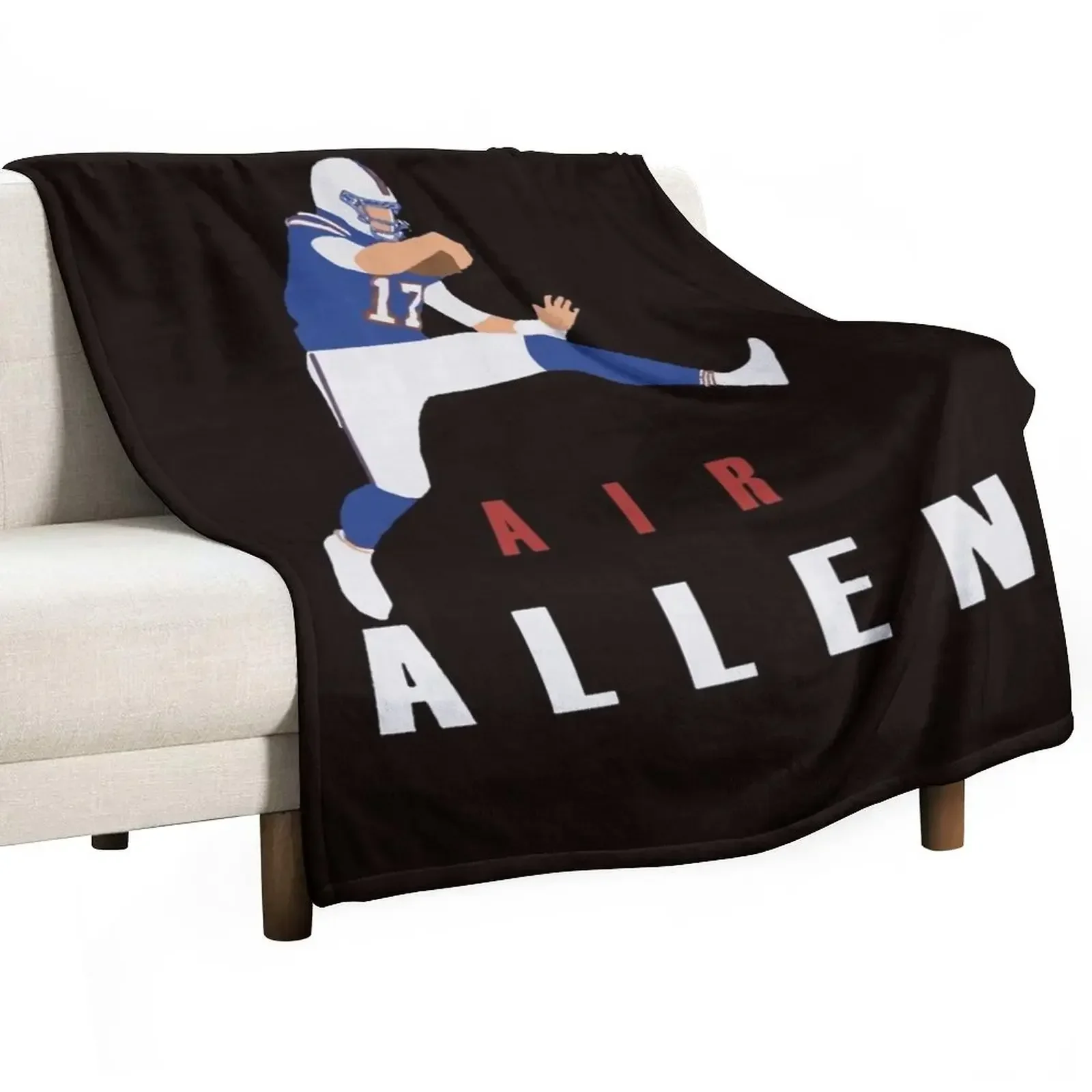 

Air Allen Josh Allen Fans Throw Blanket Vintage Loose Blankets For Sofas Blankets