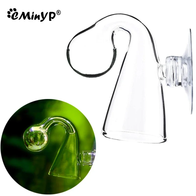 Aquarium CO2 Glass Drop Checker-Test Aquarium CO2 PH Detector aquarium co2 checker co2 drop checker