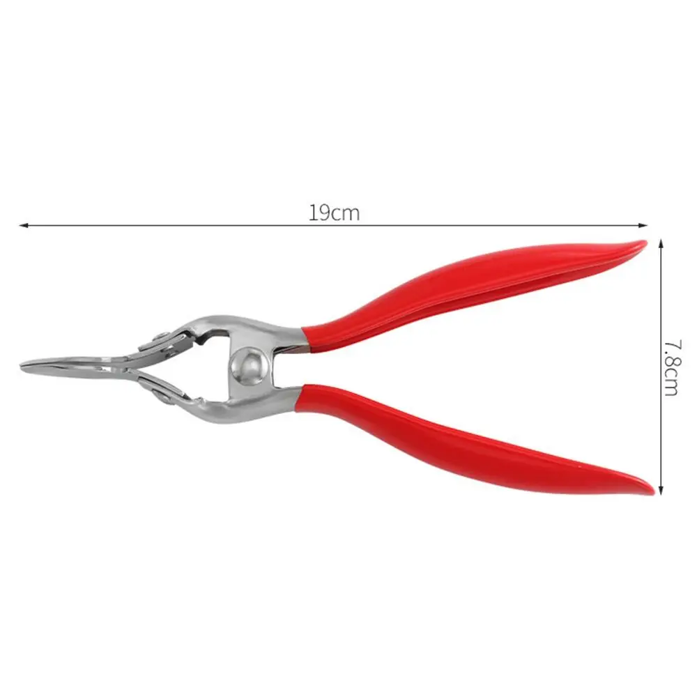 Stainless Steel Durian Opener Clip Rustproof Pliers Durable Durian Peel Breaking Tool for Restaurant Household Cooking Tools