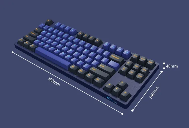 Akko 3087DS Horizon Mechanical Gaming Keyboard Wired 87-Key