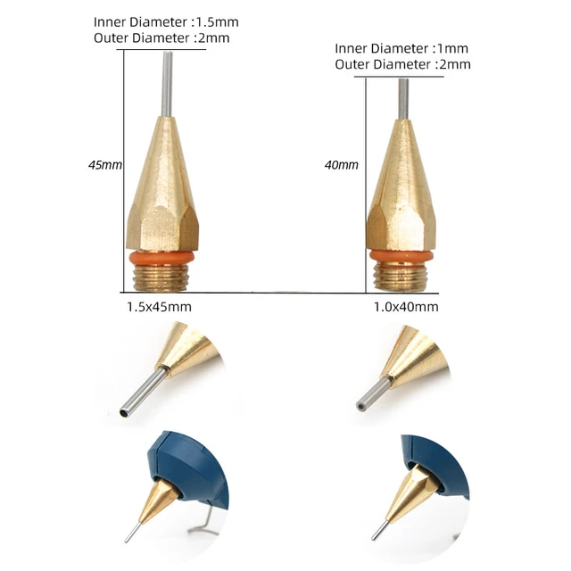 Hot Glue Gun Nozzles & Adhesive Nozzle Parts