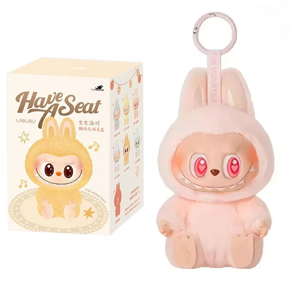 New High Quality Macaron 2 The Monsters Labubu Sitting Party