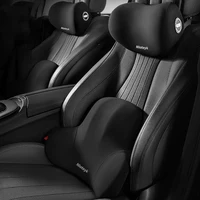 Memory Foam Car Neck Cushion Car Lumbar Support For Car Supplies Universal Neck Pillow Waist Cushion Car Seat Car Accessories 1
