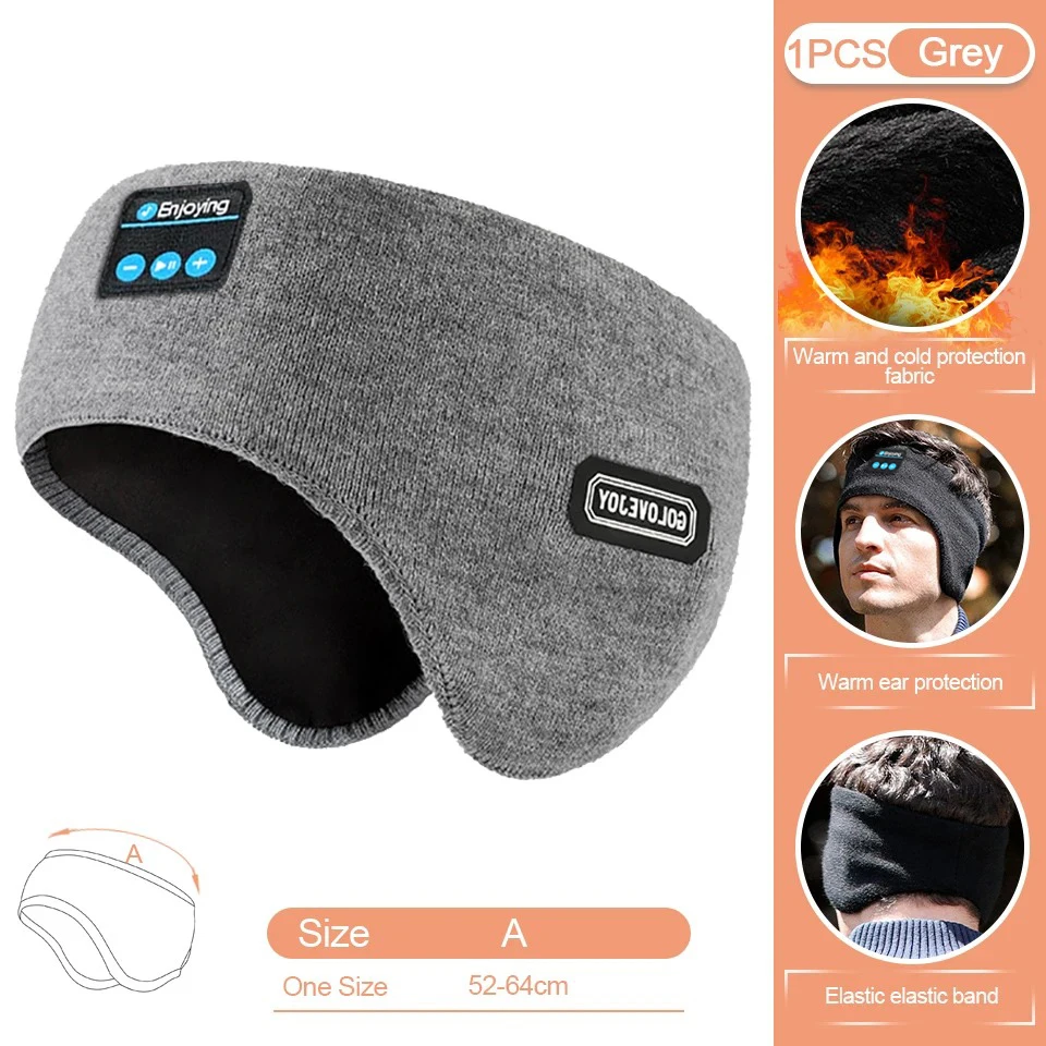 Cuffie bluetooth con paraorecchie invernali morbide e calde_voghion.com