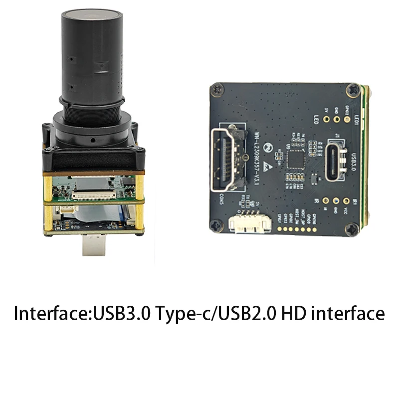 USB 3.0 카메라 모듈 4K 8MP 스타라이트 IMX585 센서 카메라 모듈 타입-C H.264/H.265/HD 인터페이스 0.0001LUX 조도