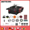 150W 2 In 1 Table Saw Belt Sander Kit Variable Speed Bench Circular Saw 30mm Depth DIY Benchtop Grinding Sanding Cutting Machine 1