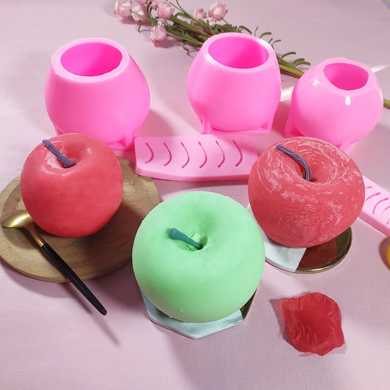 Large Cylinder Silicone Mold Candle Mousse Cake Mould Home Decoration Kids  Gift