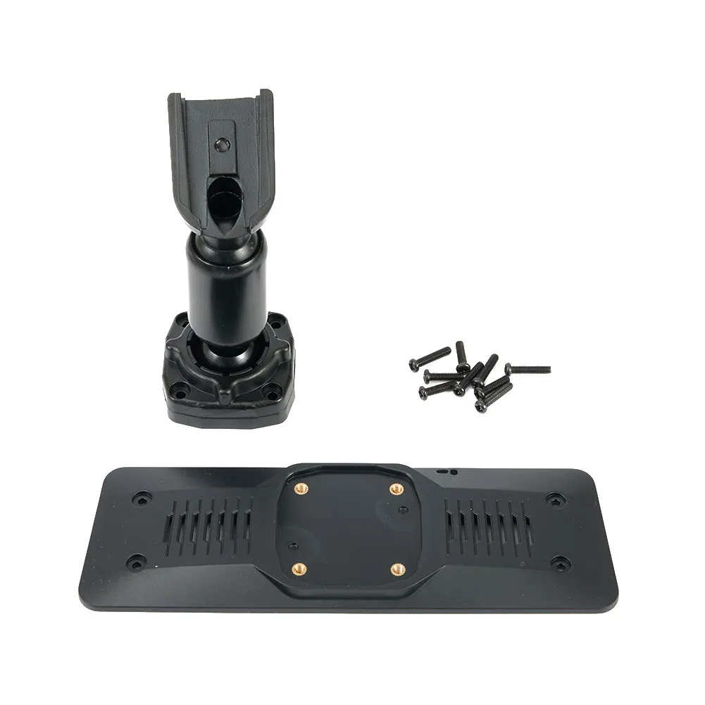 1pcs Interior Rear View Mirror Back Plate Panel +Bracket For Car DVR Instead Of Strap Car Rearview Mirror Mounting Bracket