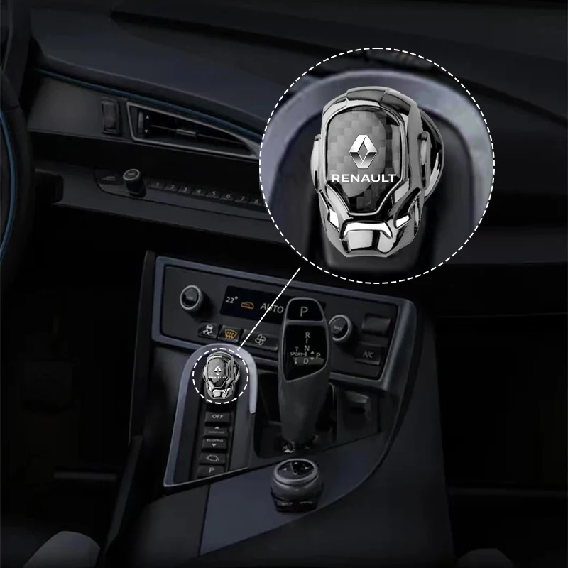 Car One-click Start Interior decoration Car start button decoration for Renault Megane 2 3 4 Twingo Clio Talisman Captur Trafic