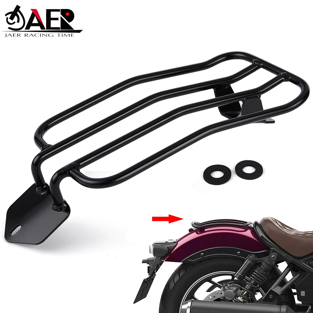 

Стальной задний багажник JAER, держатель для чехла Honda Rebel CM 1000 2021-2022 CMX 1000 2021-2022