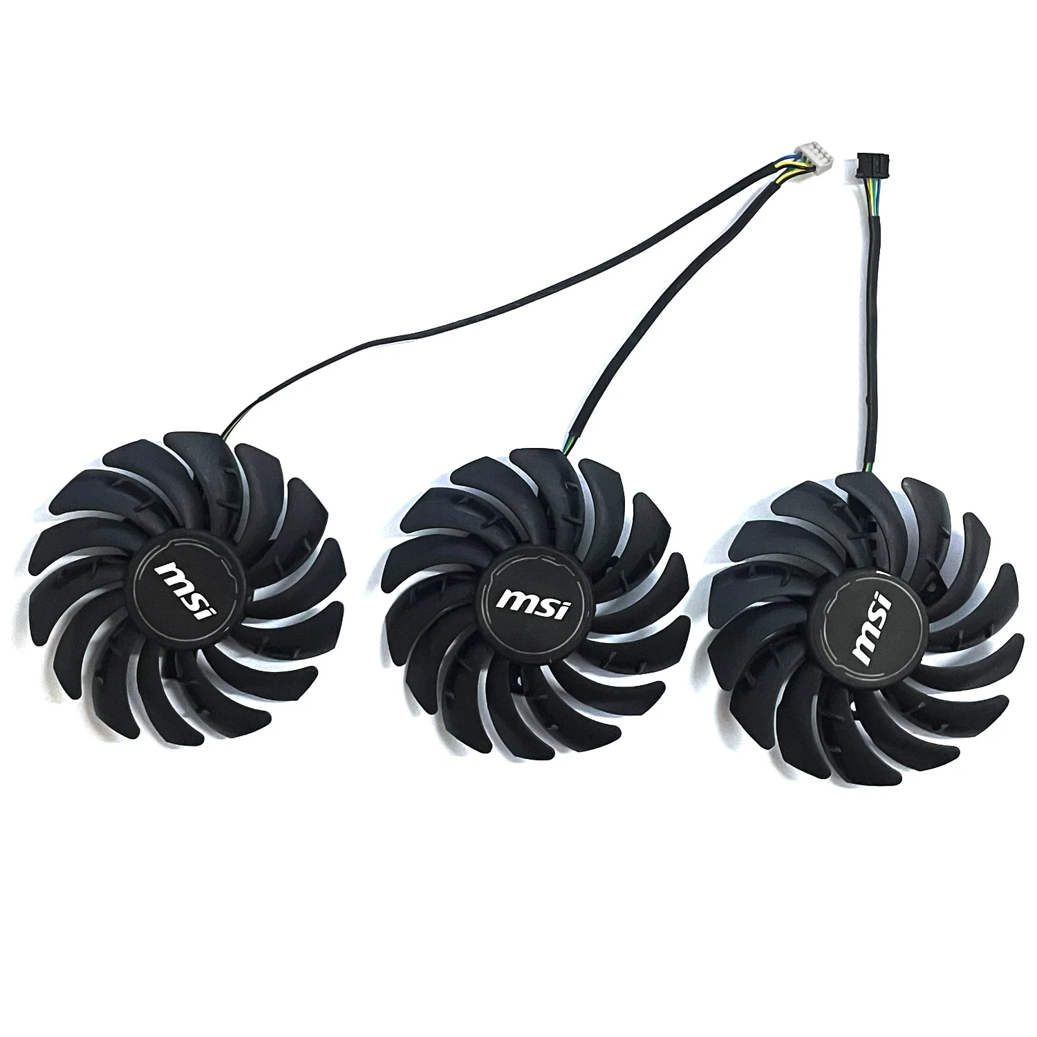 Ventilador do Refrigerador da Placa Gráfica do Jogo 4pin Pld09210s12hh Rtx3080 Msi Geforce Rtx 3060 ti 3070 3080 3090 Ventus 3x - Imagem 4