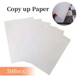 500xTracing Paper Art Craft Drawing Pad Calligraphy Book Translucent Copy Sheets Handmade Paper Craft Copy Paper New
