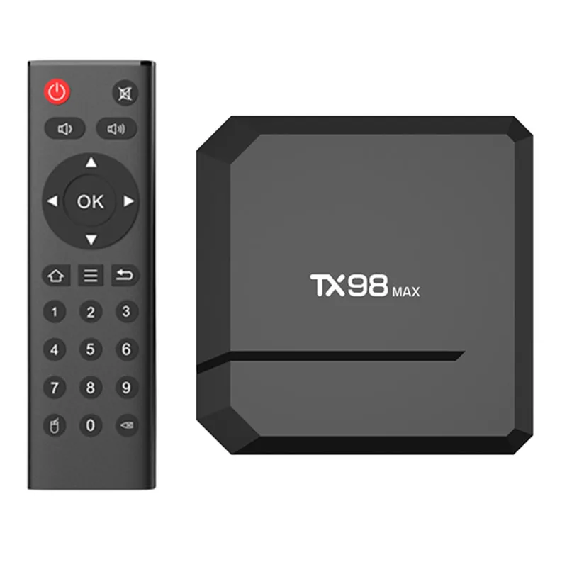 Android 12.1 Tv Box TX98 Max Allwinner H618 Quad Core 2GB 16GB Smart TV Box 2.4G Wifi 4K Set Top Box Home Smart Media Player ylw android 12 tv box bt 4 0 5g wifi allwinner h618 quad core smart box 2gb ram 16gb rom 6k 3d ethernet set top box media player