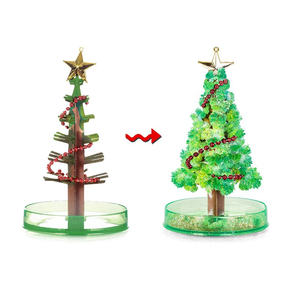 REGALI MAGICO ALBERO di Natale in crescita albero in fiore alberi di