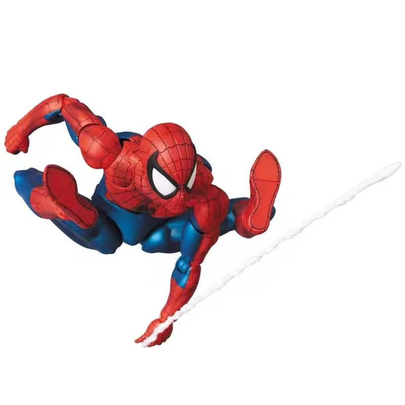 In Stock Original Medicom MAFEX 075 THE AMAZING SPIDER MAN Spiderman Action Figure Collectible Model Kids