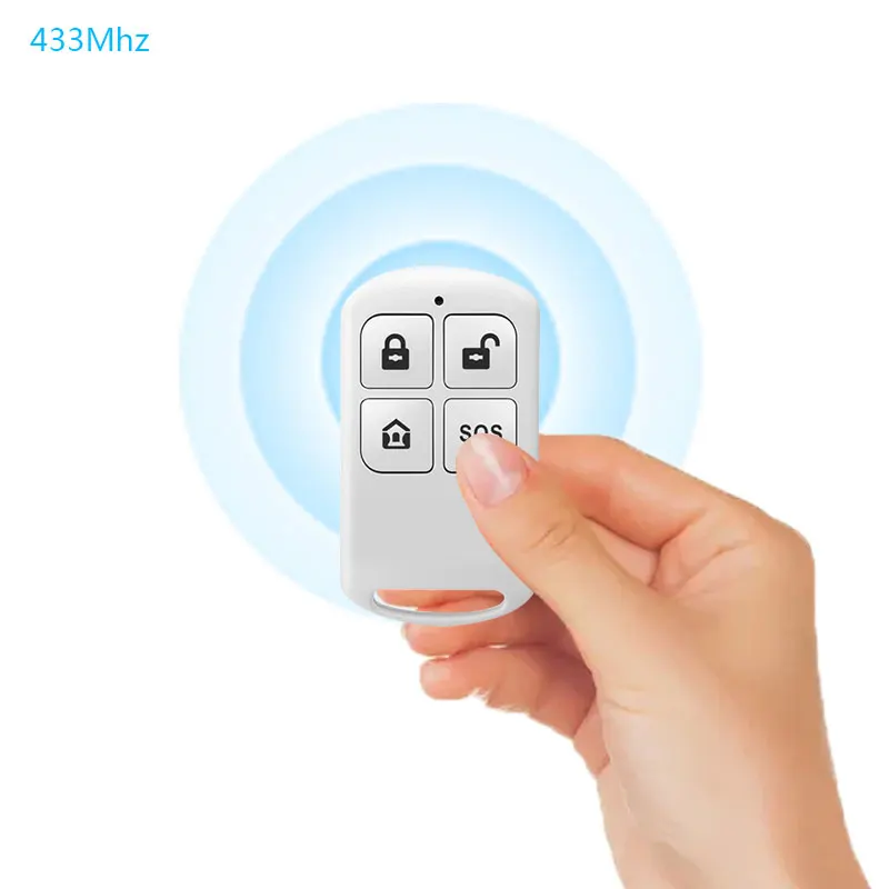 Wireless 433MHz EV1527 Remote Control Detector Arm & Disarm For PG-103 PG-105 PG-106 PG-107 Home Burglar Security Alarm System mulo wireless 433mhz rfid card for home burglar alarm system wifi gsm security system pg 103 pg 105 pg 106 pg 107 rfid tag