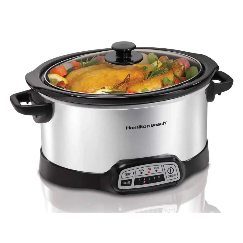 

Hamilton Beach 6-Quart Programmable Slow Cooker, Model# 33463