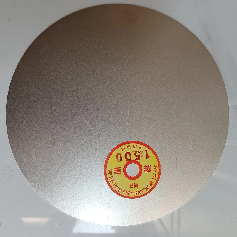8" Zoll 200mm unperforierte Diamantschleifscheibe, beschichtete flache Schleifscheibe, Schmuckpolierwerkzeuge