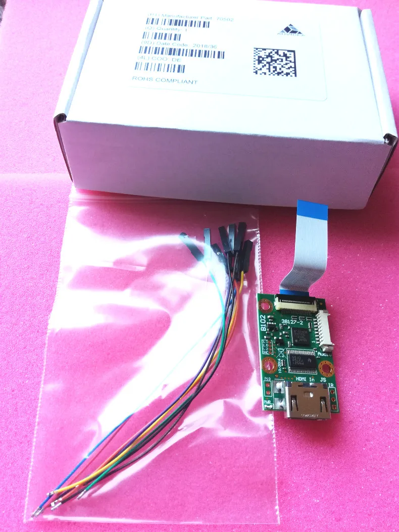 

1 шт., поворот 70502, мост Auvidea HDMI CSI-2, разработка модуля 70502-2 B102