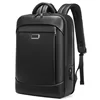 High-end 17 Inch Laptop Bag Men Business Travel Genuine Leather Capacity Backpack Quality Luggage Large Size Designer Handbag 2