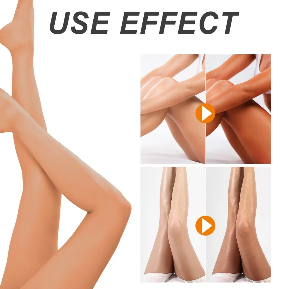 High Quality Waterproof Leg Makeup Even Skin Tone Long Lasting Body Tanning Cream Anti-Transfer Leg Darkening Lotion Body Makeup