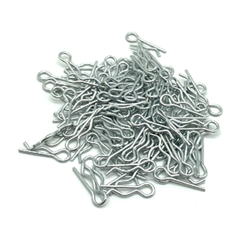 Litensh Clip per tubo flessibile in acciaio inox, fascette metalliche