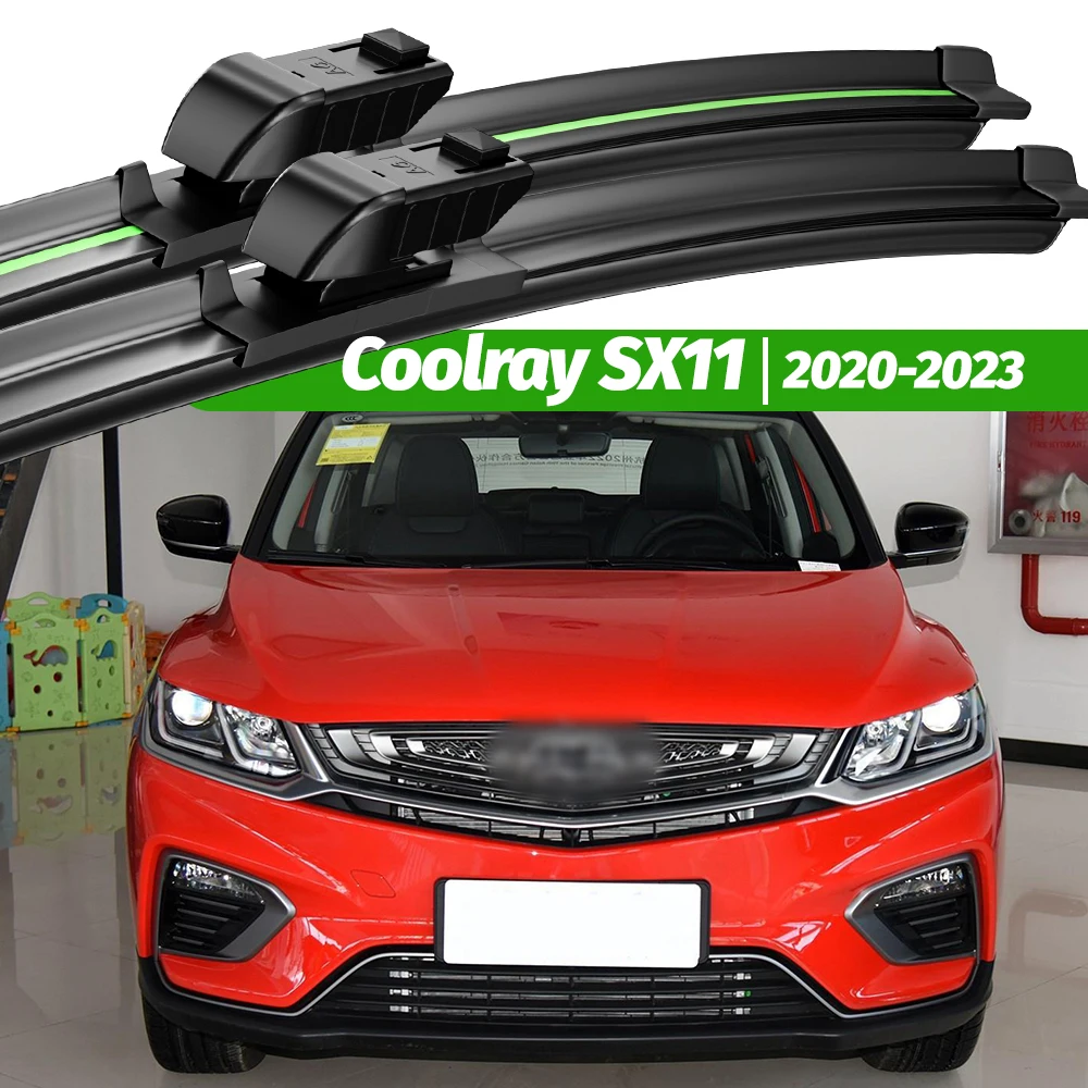 

For Geely Coolray SX11 2020-2023 2pcs Front Windshield Wiper Blades 2021 2022 Windscreen Window Accessories