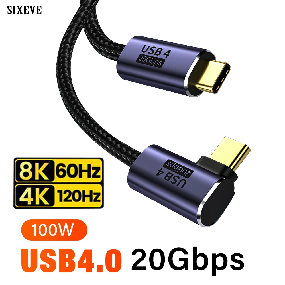 8K 60HZ 100W USB 4.0 Type C To C Cable Super fast charge iPhone 15 Pro Macbook Samsung S23 Data Charger Video Cord 1M 2M 3M charging cable usb cable usb charging cable