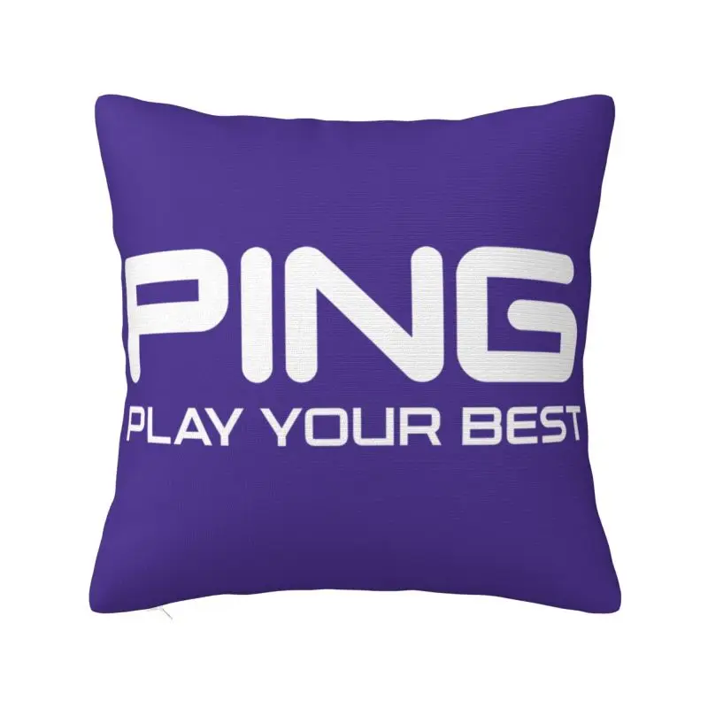 

Golf Logo Pillow Case 45x45cm Decorative Nordic Cushion Cover Velvet Pillowcase