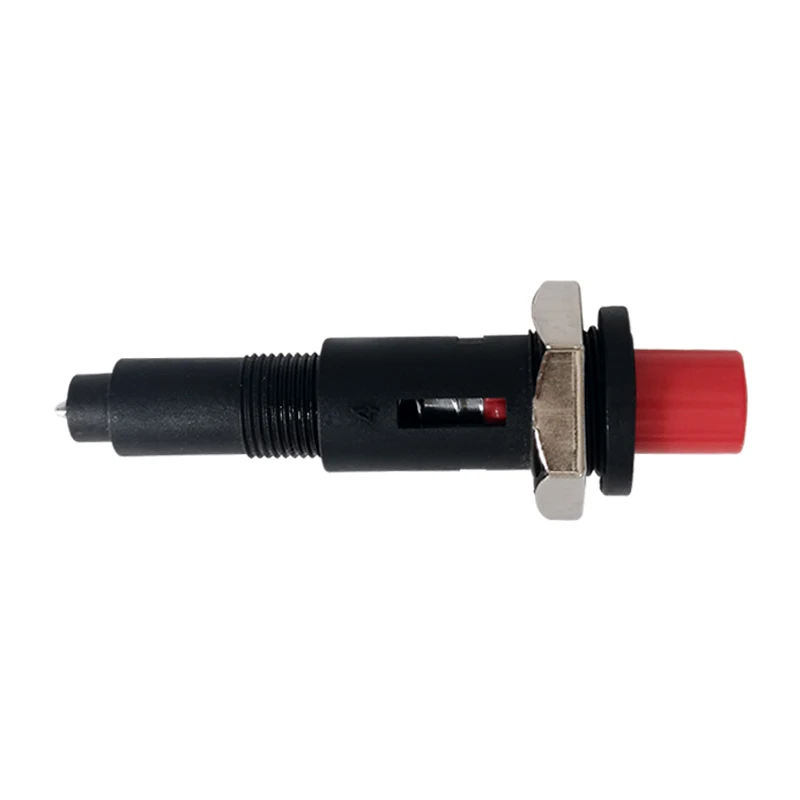 Gas Heater One Outlet Piezo Igniter Spark Plug Push Button Ceramic Ignitor Plastic Electronic Lighter for LPG NG Gas Stove 5 PCS
