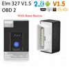 Bluetooth ELM327 V1.5 Best Chip ELM 327 With Power Switch on/off elm327 BT OBDII Code Reader For Android Phone 1