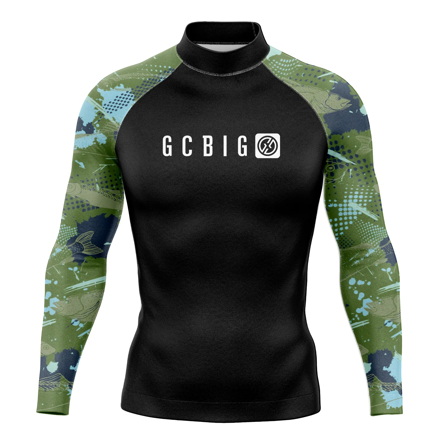 Mens Surf T-Shirt Tops Gym Clothes Swimwear Long Sleeve Swim Floatsuit Uv Tight Rash Guard Surfing Suit Camiseta