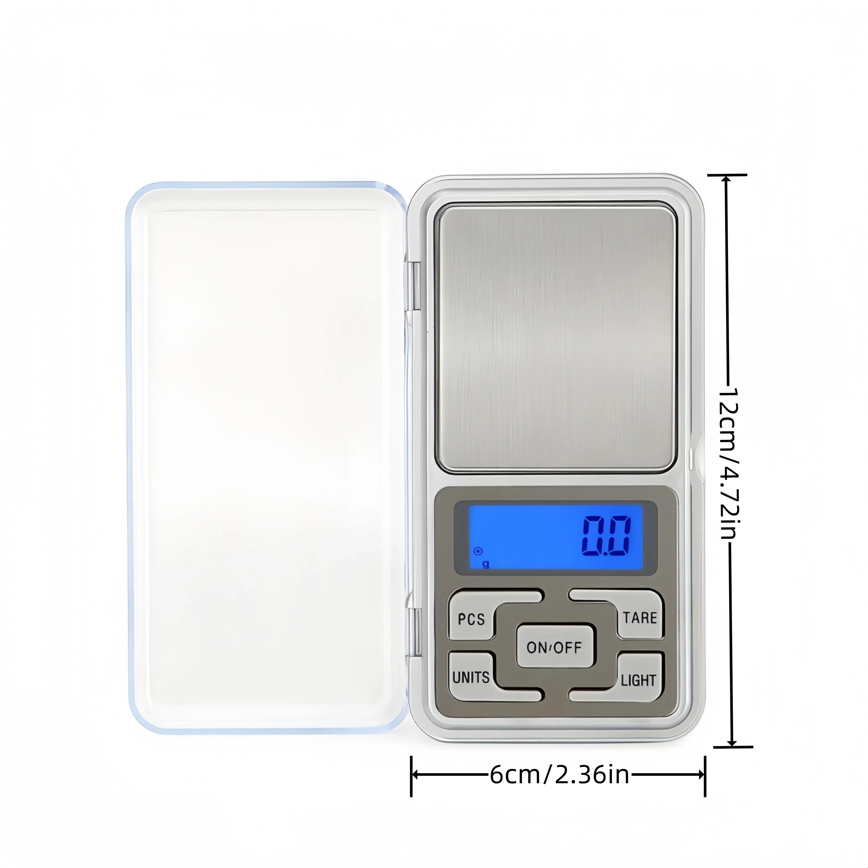 Mini Phone Electronic Balance Personalized Gift Precision Jewelry Scale Easy To Put in The Pocket Weight Scale Precision 0.01g