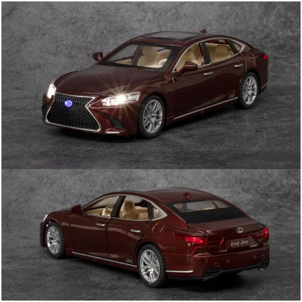 LS500h ミニカー 1/32 Lexus LS500H Toy Car For Children Diecast Miniature Model