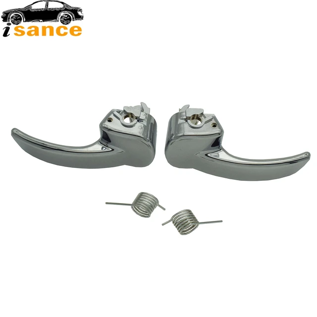 2PCS Left & Right Chrome Interior Door Handle Set For For Nissan