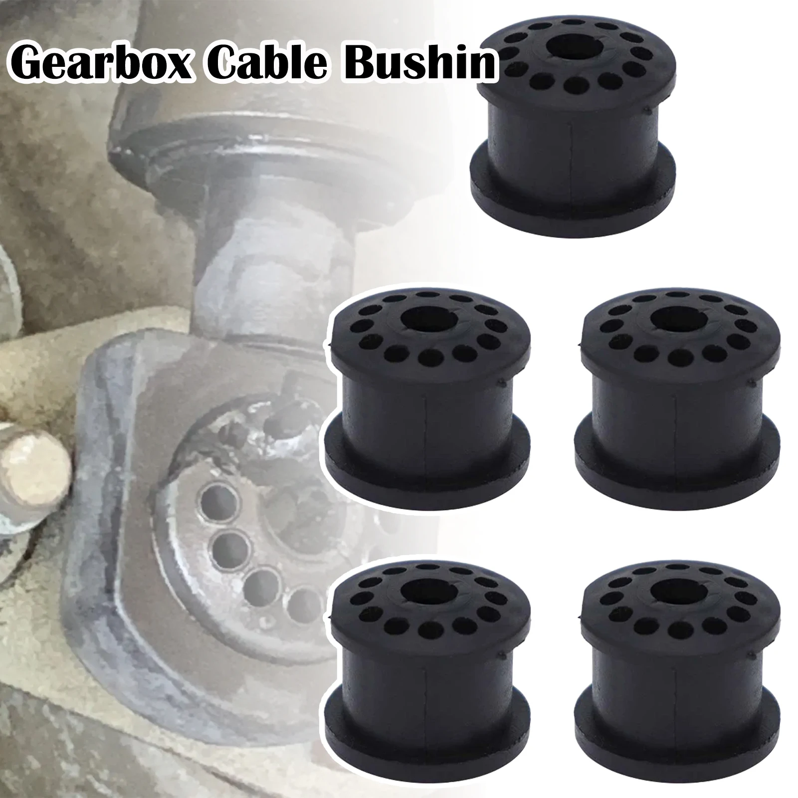 

5X Gearbox Cable Linkage Rubber Bushing MT 5Speed Shift Lever Assembly Repair Kit Replacement Parts For Chrysler PT Cruiser 2006